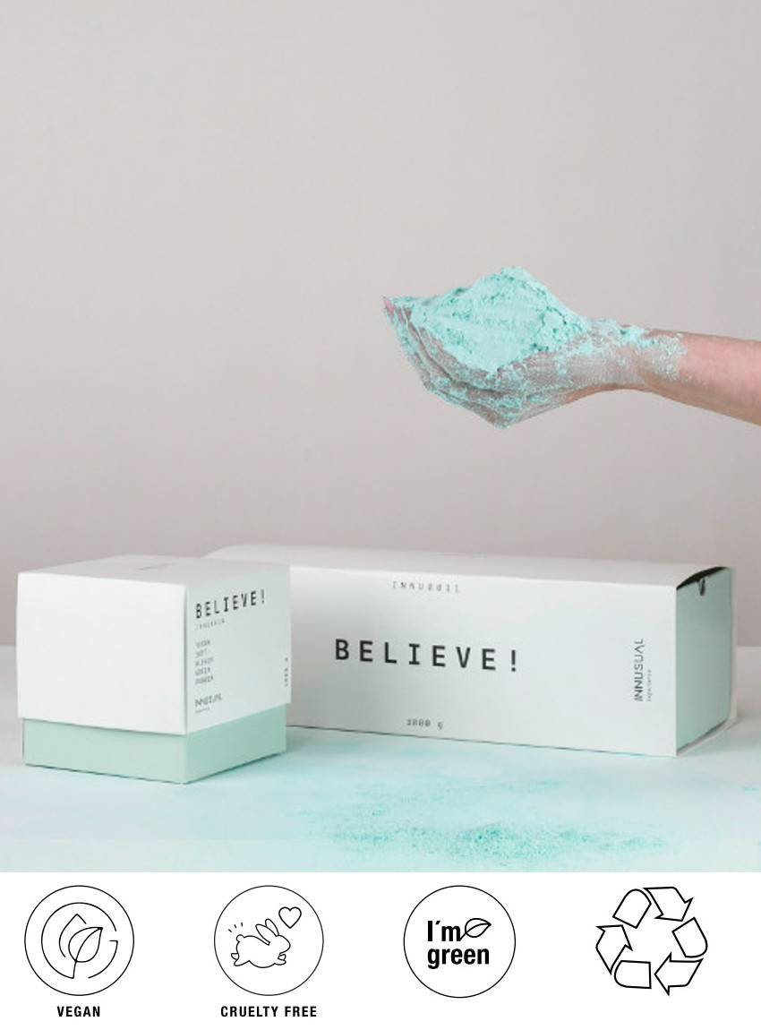 INNUSUAL BELIEVE! GREEN POWDER 1000 g